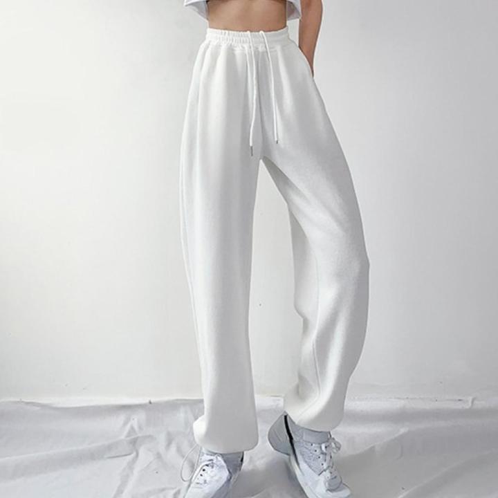 White plus size sweatpants sale