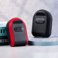 Wall Mount Key Storage Secret Box Organizer 4 Digit Combination Password Security Code Lock No Key Home Key Safe Box. 