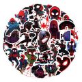 10/30/50pcs Disney Spider Man Miles Morales Stickers Cool Superhero Toy Sticker Laptop Bike Scrapbooking Stationery Kids Decals.