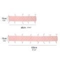 Cotton Crib Bumper Protection Wrap Edge Baby Anti-bite Solid Color Bed Fence Guardrail Baby Care Baby Safety Products. 