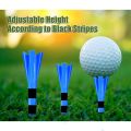 Plastic Golf Tees Pack of 50 Reduces Friction & Side Spin 5 Prongs Plastic Golf Tees 3-1/4 Inch Golf Accessories.