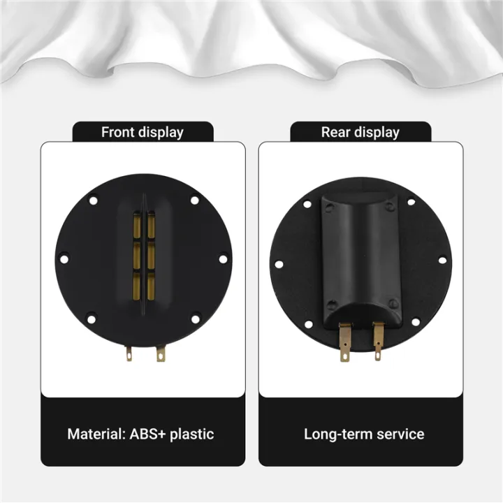 FORIDE%202Pcs%20Horns%204%20Inches%20Pneumatic%20Tweeter%20Aluminum%20Ribbon%20Tweeter%20Ribbon%20Speaker%20for%20Ribbon%20Tweeter%20Tweeter%20Heads%20Horns%20-%20Image%203