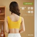 Pure Cotton One-Piece Chest Wrap Girl's Underwear Student Wireless Push up Tube Top Spaghetti Straps Exercise Vest New Bra. 