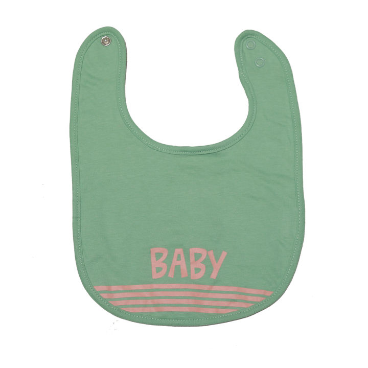 Both Side Printed Cotton Washable Bibs For Baby