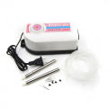 Double Type Air Vacuum Pump AC 220V 12000 Vacuum Suction Pen Air Suction Pump Suctioning Pen SMD SMT BGA IC Chip Repairing Placement Machine Pick Up Pen Hand Tools Sets.