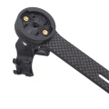 ICQURBT 2X Carbon Fiber Bike Computer Mount Bicycle Road Bike Cycling Computer Meter Mount Holder for Mount. 