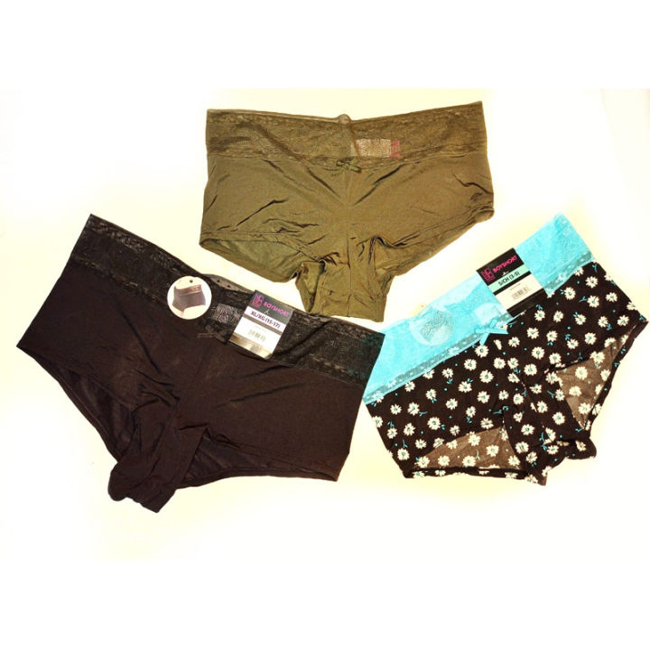 5 Pcs & 3 pcs assorted colour Panty for Ladies / women