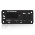 Amplifier 25Wx2 12V Mp3 Decoder Board Audio Module Bluetooth 5.0 Wireless Music Car Mp3 Player with Bluetooth. 