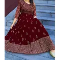 1piece long kurti different koti, Gown long kurti For Stylish Women Girls. 