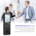 Digital Voice Sound Recorder 8GB Noise Reduction.