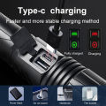1800000lm ultra powerful flashlight 500W long range 3000m high power LED flashlight USB rechargeable very strong torch Lantern.