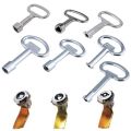 1PC Universal Key Multifunction Wrench Metro Trains Key Lock Elevator Door Key Electric Cabinet Keys For Triangular Panel Lock#. 