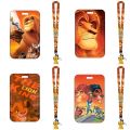 Disney Lion King Kids ABS Slide Lanyard ID Badge Card Holder,ID Card Key Wallet for Employee Nurse Doctor. 