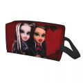 Bratz Rock Angelz Doll Makeup Bag for Women Travel Cosmetic Organizer Kawaii Anime Cartoon Storage Toiletry Bags. 
