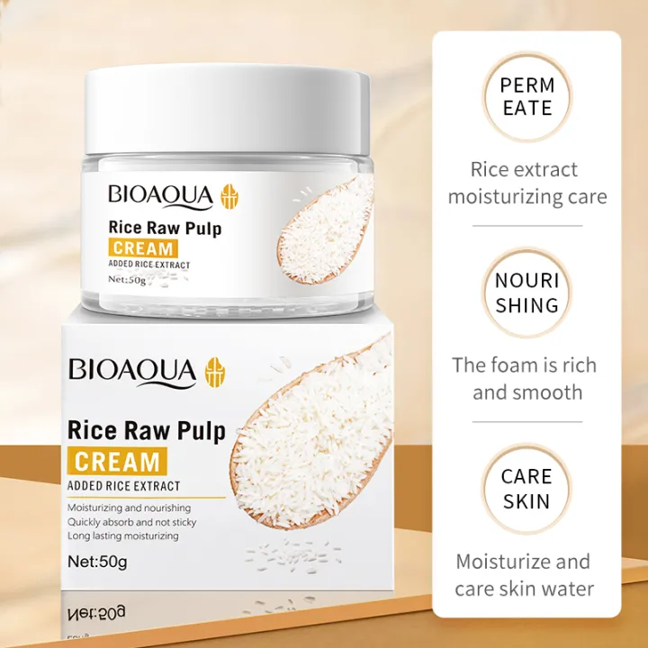 Bioaqua%20Rice%20Raw%20Pulp%20Rice%20Extracted%20Hydrating%20&%20Moisturizing%20Face%20Cream-%2050g%20-%20Image%202