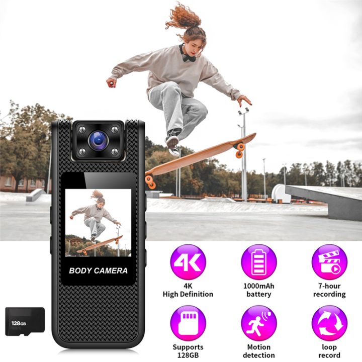 BodyCam%204K%20WiFi%20Pocket%20Camera%20Portable%20Digital%20Video%20Recorder%20Infrared%20Night%20DV%20Riding%20Camcorder%20Camera%20-%20Image%203