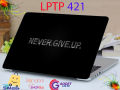 LPTP 421 Quote Laptop Sticker Laptop Skin Sticker & Laptop Skin for laptop Back Side Decoration.