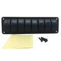 switch panel-2 x Rocker Switch Panel-black. 