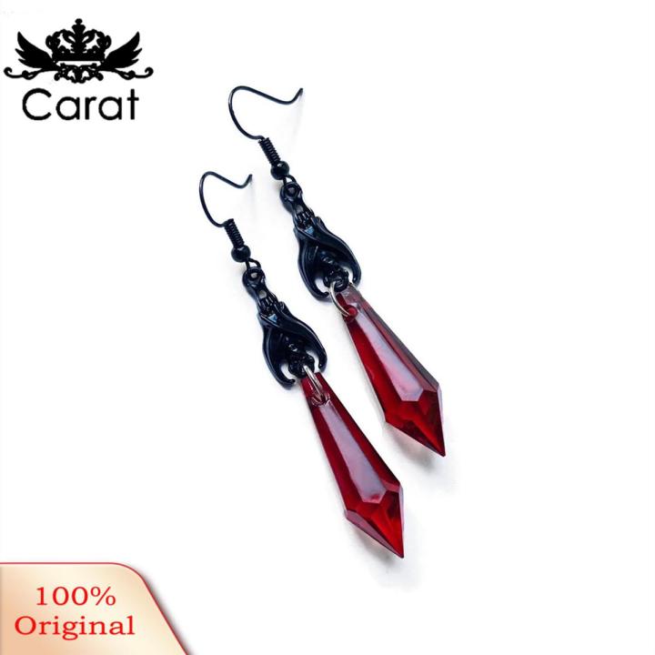 Carat Dangle Earrings Drop-resistant Long Pendant Hook Earrings