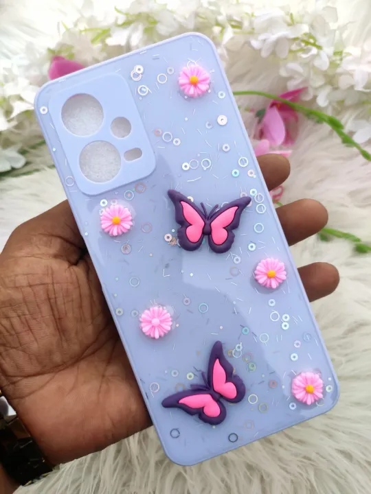 New%20ladies%20back%20cover%20For%20Xiaomi%20Redmi%20Note%2012%20Pro%20-%20butterfly%20phone%20case%20(Back%20Case%20Cover%20For%20Smartphone)%20-%20Image%202
