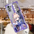 Genshin Impact Eula Kokomi Case for Xiaomi Redmi Note 12 11 10 9 8 Pro 9S K40 8T 7 12C 10C 10 9 9C 9A 11T Soft Shell Phone Cover. 
