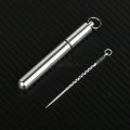 【Daily Necessities For Anyone Store】Sterling Silver Toothpick Full Silver High Metal Toothpick Portable Storage Box To Send Elders Sale.