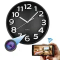 HD 1080P Wall Clock IP Wifi Camera with battery backup.