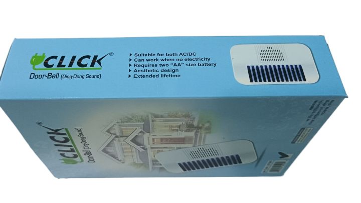 RFL Click AC/DC Door Bell | Premium Ding Dong Sound Calling Bell ...
