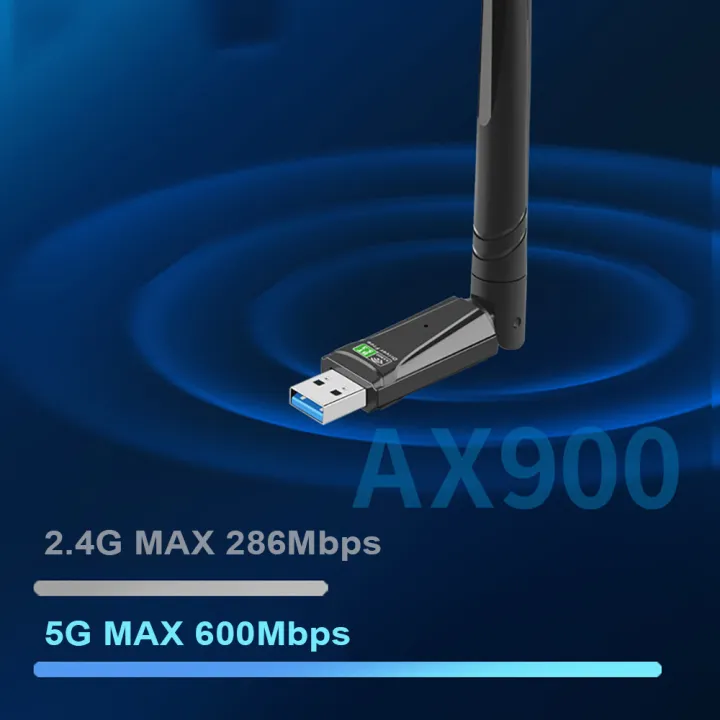 AX900%20USB%20WiFi%206%20Bluetooth%205.3%20Adapter%202in1%20Dongle%20Dual%20Band%202.4G%205GHz%20USB%20WiFi%20Network%20Wireless%20Wlan%20Receiver%20DRIVER%20FREE%20-%20Image%203