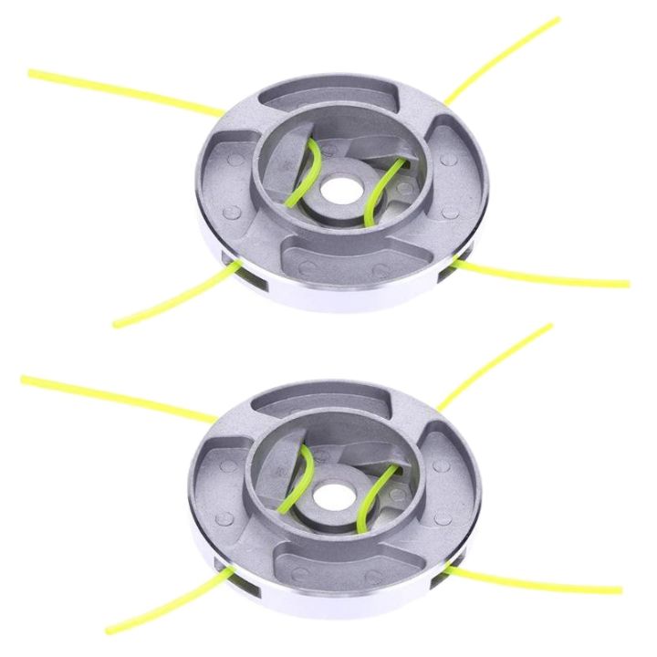 JAERBEE%202X%20Alloy%20Head%20Metal%20Trimmer%20Head%20,Brush%20Cutter%20Replacement%20Parts%20Bump%20Feed%20Head%20For%20Brush%20Cutter%20Grass%20Trimmer%20-%20Image%204