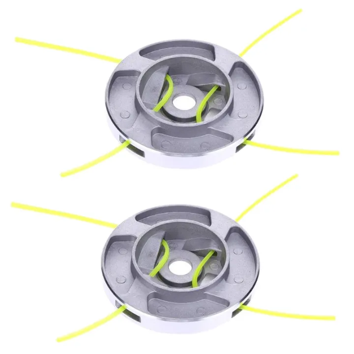 JAERBEE%202X%20Alloy%20Head%20Metal%20Trimmer%20Head%20,Brush%20Cutter%20Replacement%20Parts%20Bump%20Feed%20Head%20For%20Brush%20Cutter%20Grass%20Trimmer%20-%20Image%204