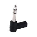 3.5 To 6.35/6.5mm 1/4 Mono Jack Stereo Speaker Audio Adapter Plug 3.5mm TRS Connector AUX Headphone Cable.