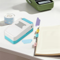 Tab Punch Handheld Folder Punch Loose Leaf Separator Label Punch Craft Paper Punch Cutter Puncher, Flat Easy Install.