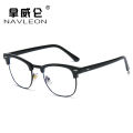 New 3016 Frame Day & Night Color Change Blue Light Blocking Glasses Vintage Glasses Frame Color Changing Flat Glasses Frame.