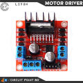 L298N Motor Driver Module H-Bridge Dual Motor Driver For RC Project-RC Car/LFR/Stepper motor L298N Expansion Board 4.5-16V DC For Arduino Electronics Circuitry & Parts.. 