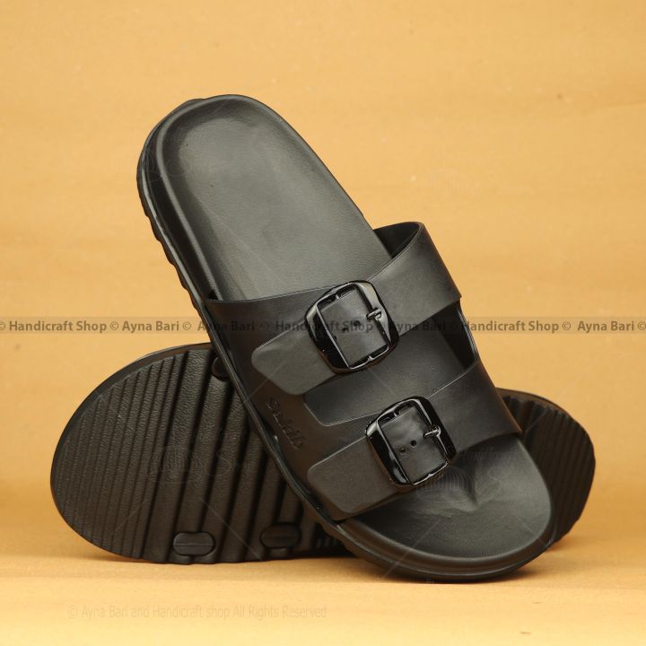 Slides for Men's | 2 belt | ParLy-836 | Light Weight Slipper Sandal, 2 belt sandal, sandal for basic use