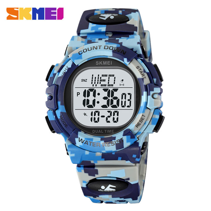 SKMEI%20Fashion%20Student%20Digital%20Watch%20Date%20Week%20Chronograph%20LED%20Electronic%20Wristwatch%20For%20Children%20Sport%20Waterproof%20Clock%202164%20-%20Image%203