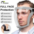 Facial protection mask safety glasses anti-fog dustproof multifunctional work protection mask for welding woodworking crop spray. 