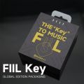 English Version FIIL Key Bluetooth 5.3 Wireless Headphones TWS Dual-Mic ENC Earbuds Low Latency Mode Earphones.