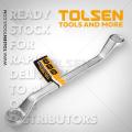 TOLSEN (10X11mm) Double Ring Spanner Wrench Cr-V 15065. 