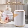 Smart Trash Can Large Capacity For Kitchen Bathroom Garbage Bin Automatic Induction Waterproof Bin With Lid Smart Home Trash Can. 