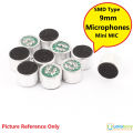 3Pcs- Electret Condenser Microphones 9mm SMD SMT Type Multipurpose Microphone Mini MIC Cartridge.