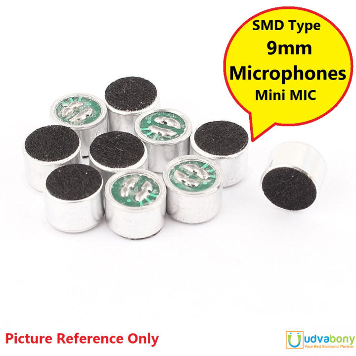 3Pcs-%20Electret%20Condenser%20Microphones%209mm%20SMD%20SMT%20Type%20Multipurpose%20Microphone%20Mini%20MIC%20Cartridge%20-%20Image%202