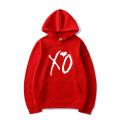 The Weeknd Solid Color Printed Hoodies XO Fashion Letter Print Hooded Sweatshirt Men Women Harajuku  Hop Pullover Hoodie Tops. 