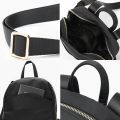White Picture Print Mini Backpack Crossbody Bag for Teenage Girl Women Shoulder Phone Purse Korean Style New Trendy Female 2023. 