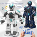 BG1532 Remote Control Robot Rechargeable Smart Voice Gesture Induction Children Programming Machine Model Toy.
