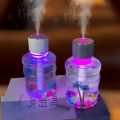 Humidifier,Smart Car Air Freshener Diffuser with Colourful Lights and Various Spray Modes for Car Office Home. 