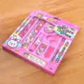 10pcs Kids Stationery Set For Girls and Boys-Pink.