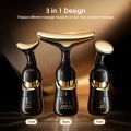 【Nice Day Toy Findings Store
】（NEW） 3 IN 1 Face Lifting Massager Neck Firming Eye Massage Skin Fine Lines Beauty Tools Skin Lifting Tightening Device Skin Care Tool. 