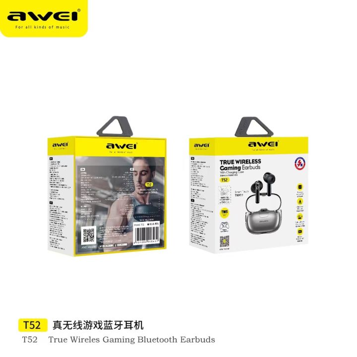 AWEI%20T52%20Bluetooth%205.3%20RGB%20Lighting%20Smart%20Touch%20True%20Wireless%20Gaming%20Earbuds%20-%20Image%203